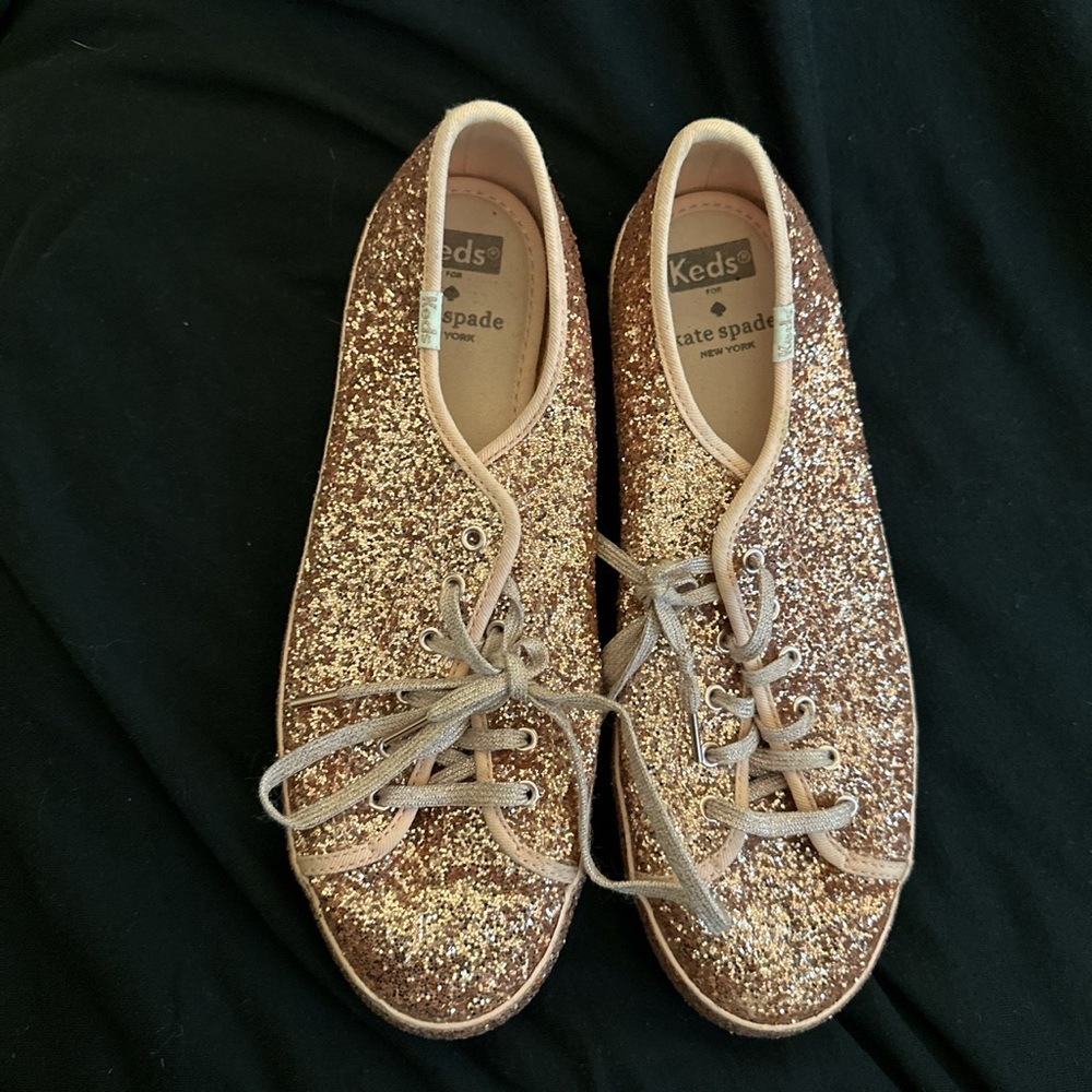 Kate Spade Sparkle Sneakers